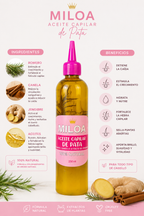 Aceite de pata capilar Miloa