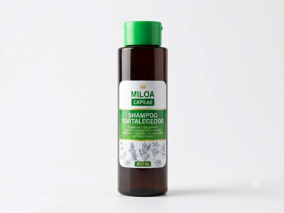 Shampoo anticaída fortalecedor Miloa
