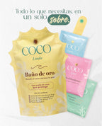 Baño de oro Coco lindo