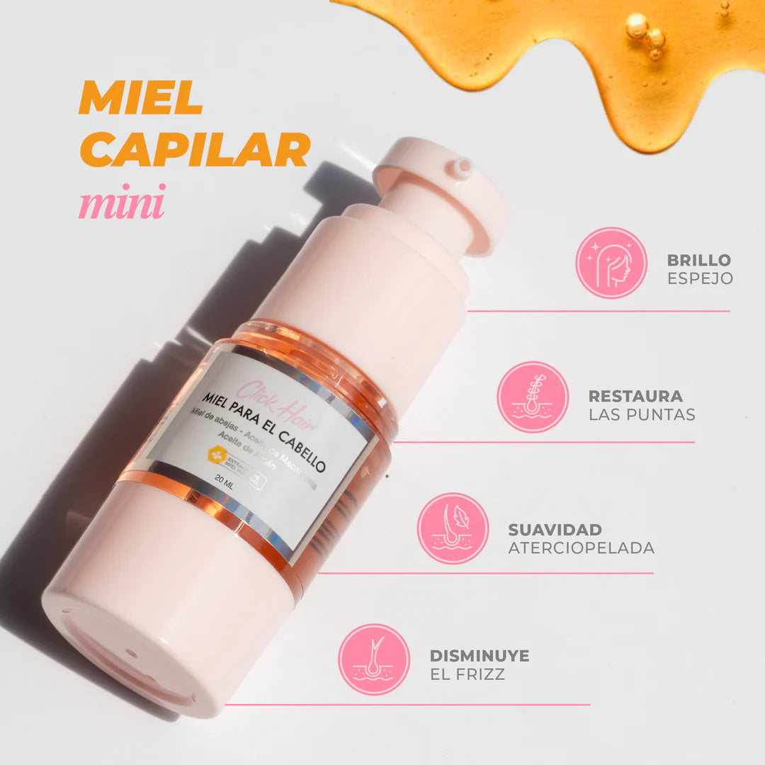Miel Capilar con Argán click Hair