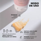 Exfoliante soportal de rosas Click Body