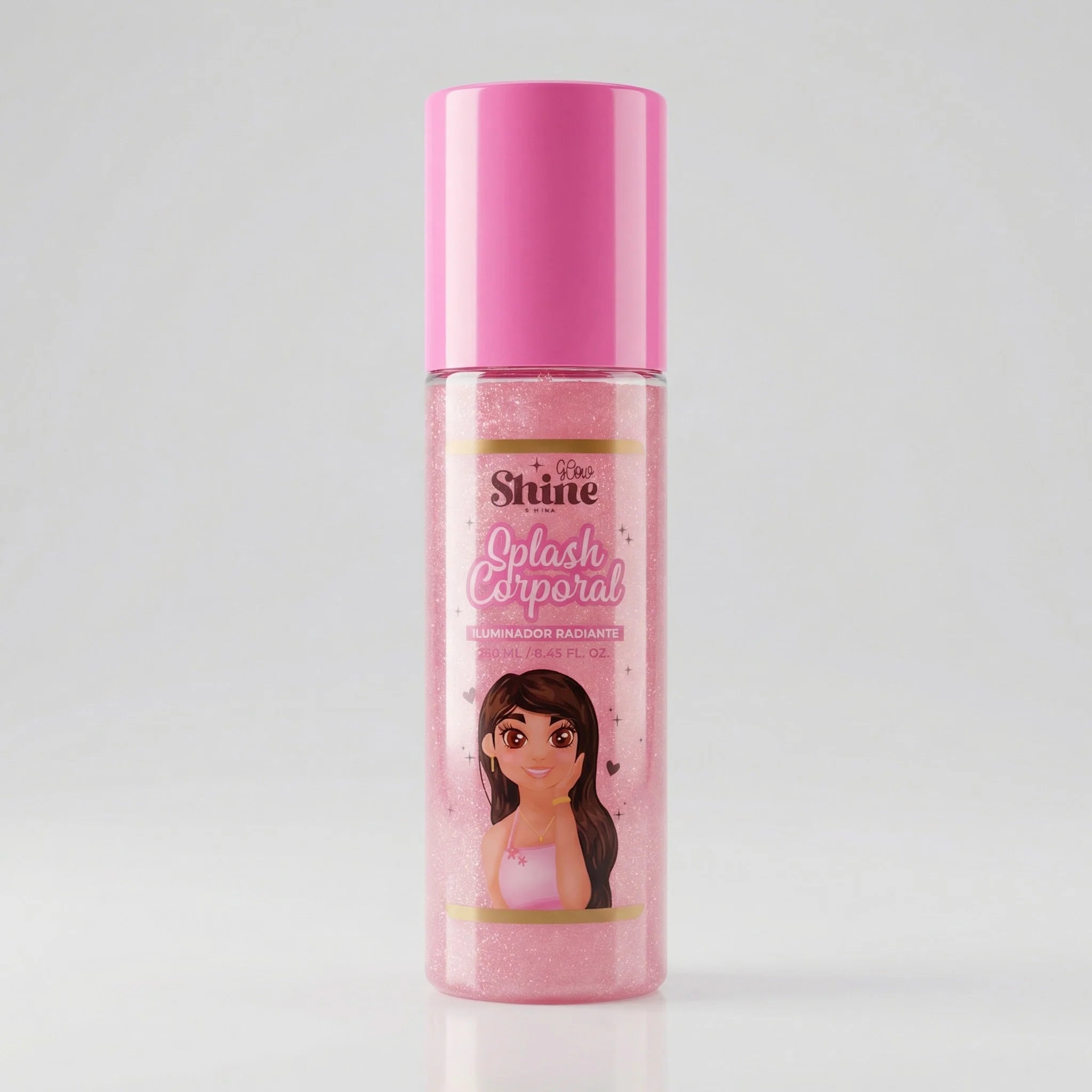 Splash corporal luminoso glow shine By Yaja