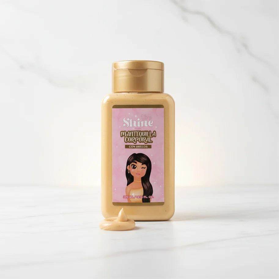 Mantequilla corporal glow shine By Yaja