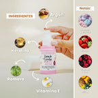 Perfume mini para el cabello Luvia de estrellas