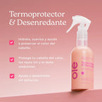 Protector térmico capilar aceite de açaí y desenredarte olé
