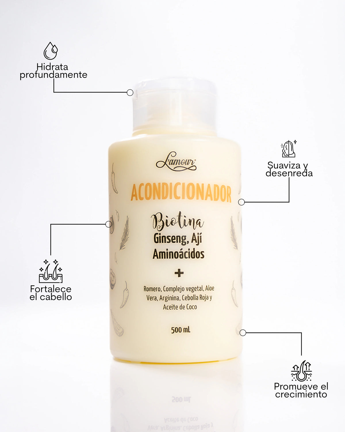 Acondicionador De Biotina Lamour