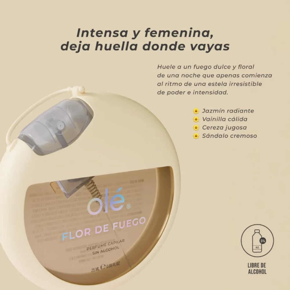 Perfume capilar sin alcohol Olè