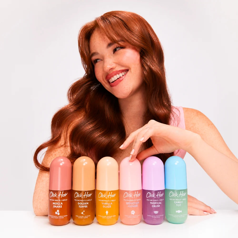 Perfume capilar con glitter Click Hair