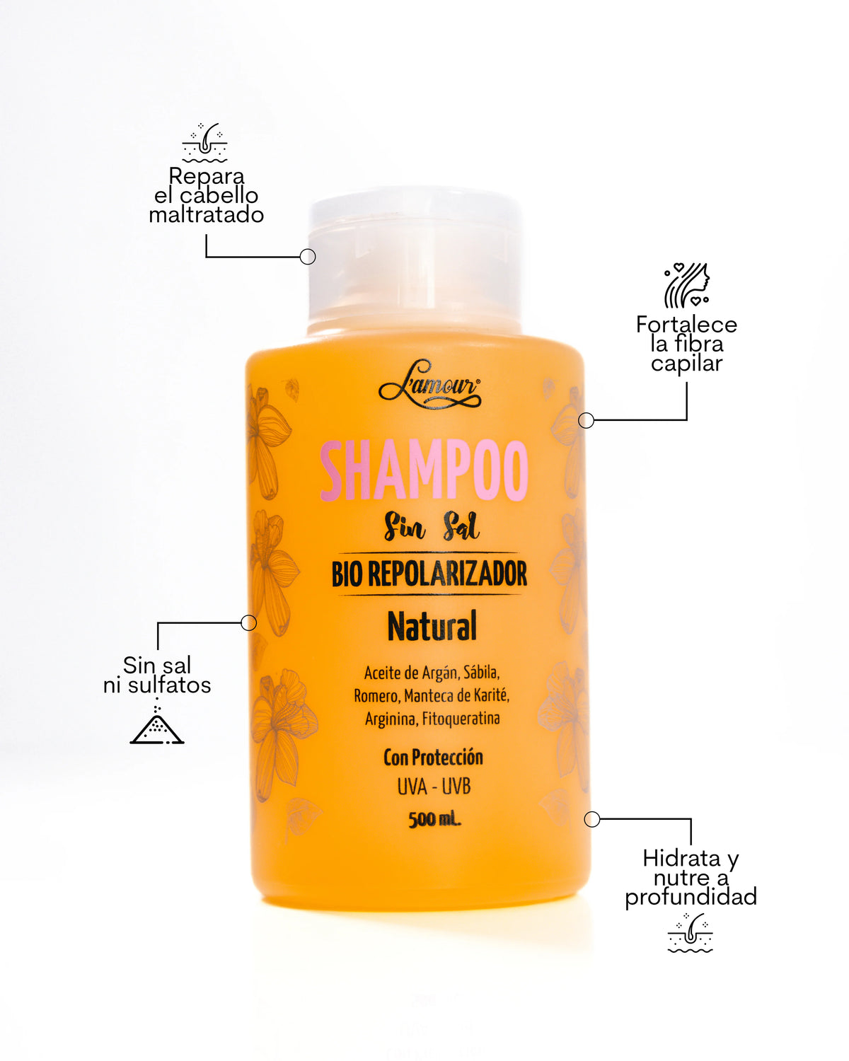 Shampoo Bio Repolarizador Lamour